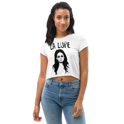 La Lupe (All-Over Print Crop Tee)